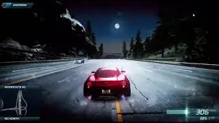 NFS (Need for Speed) Most Wanted 2012 Gameplay - Alfa Romeo 4C Concept (upgraded) Top Speed