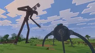 Omnidroid vs The Art of Trevor Henderson Addon in Minecraft Bedrock