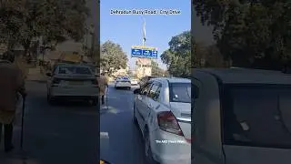 Dehradun Busy Road Drive | Real City Traffic View 🚗 #shorts