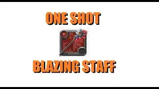 BLAZING STAFF ONE SHOT - ALBION ONLINE - SOLO PVP