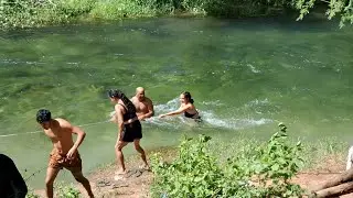 Indo para o Riacho Verde em Jati Ceará ( banho no rio)