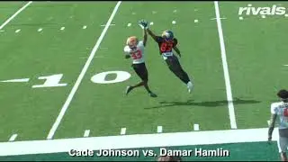 2021 Senior Bowl WR vs. DB 1on1s #NFLDraft2021 #SeniorBowl2021