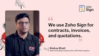 Contract and Invoice signing made easy with Zoho Sign | Digital Signatures