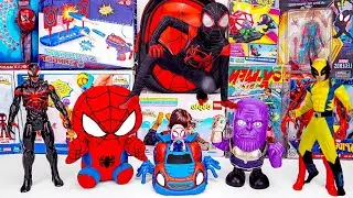Marvel Spiderman Unboxing Review Toys | Spider Man Mask | Marvel Spiderman Collection Toys