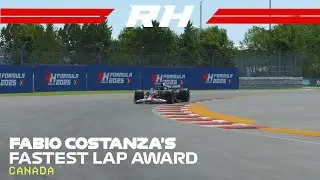 RH2025 | RD8 | Fabio Costanza's Fastest Lap Award Montreal