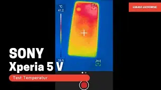 SONY Xperia 5 V Test Temperatur Snapdragon 8 Gen 2