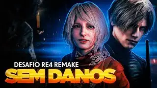 🔴 RESIDENT EVIL 4 REMAKE  -  VILAREJO -  SEM DANOS / LEVOU DANO? RESETA!  SKIN KRAUSER    🔴