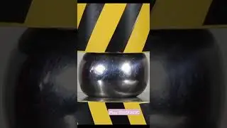 1#hydraulic press vs big iron ball#short #viral #hydraulic