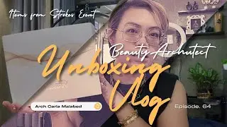 UNBOXING gifts from Strokes Beauty Lab | beauty architect vlog | arch carla malabed | ep 64