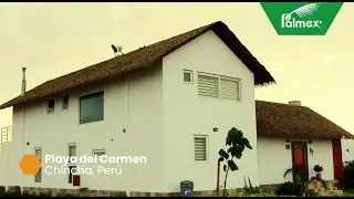Techos Palmex,  Palma sint&eacute;tica en casa de Playa del Carmen - Ica