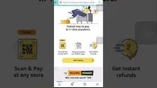 Get Rs.300 worth rewards by adding money into Amazon pay balance #Amazon #amazonpay #loot