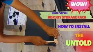 Обзор многофункциональной полки для хранения/обувной полки BoxJoy | Как установить/собрать | Скид...