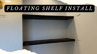 How to Install a Floating Shelf