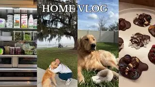 VLOG: our fav sweet treat, leg day workout, walk with my girl friends, grilling out for dinner!