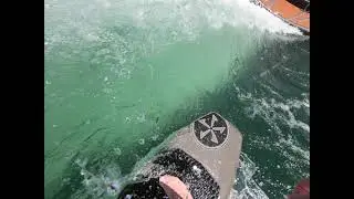 Wakesurf 360 chest camera view