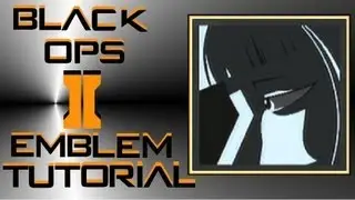 Call of Duty Black Ops 2 : Anime Face Emblem Tutorial