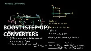 Operation of Power Electronics Boost Converters - How to Calculate the Output Voltage