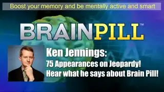 Brain Pill - Ken Jennings Review | BrainPill that makes you smarter