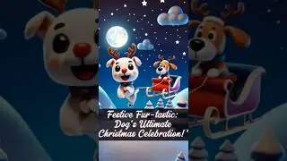 Festive Fur-tastic Dog's Ultimate Christmas Celebration!