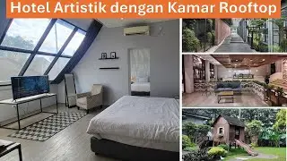 LUARNYA BIASA, DALEMNYA STYLISH BANGET! KAMAR ROOFTOP BISA 4 ORANG: Beehive Boutique Hotel Bandung