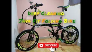 Cleaning Java Fit Folding Bike #javabike #foldingbike