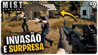 INVAS&Atilde;O AO ACAMPAMENTO DOS BANDIDOS E GRANDES DESCOBERTAS - MIST SURVIVAL - Ep.9