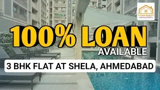 👌3 BHK Flat in Shela | Flat for Sale in Ahmedabad | Real Estate @7starrealty #realestate #property 