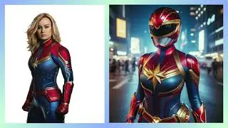 AVENGERS But POWER RANGERS 🔥 VENGERS 🔥 All Characters (marvel & DC) 2024💥