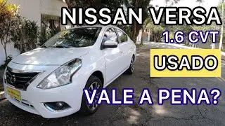 NISSAN VERSA USADO vale a pena? Ou é bomba? Modelo antigo vale a pena? Motor, consumo e peças