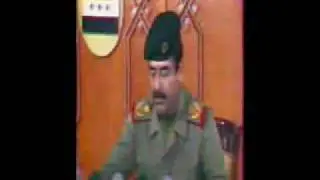 دموع الشهيد صدام حسين في ذكرى الشهداء