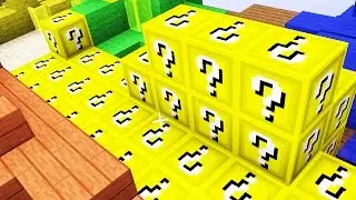 LUCKY BLOCK SKY WARS - RAZEM LEPIEJ