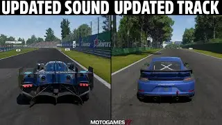 Project Motor Racing - Updated Aston Martin Valkyrie Sound and San Marino Visuals Improvements