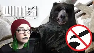 DO NOT AGITATE BEAR | Hunting Rabbits❄️Winter Survival [Part 4]