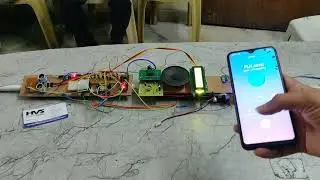 HVS-3662. Ultrasonic Blind stick #SmartBlindStick #AssistiveTechnology #GSMGPSTracking #water #ldr