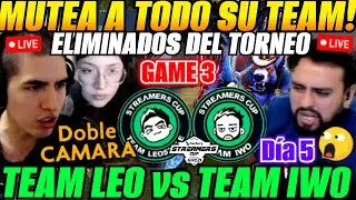😲Mutea a todo su team! GAME 3 Team LEO vs Team IWO - Eliminados del Torneo PC FACTORY😲