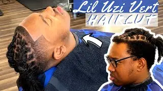 How To: Mid Bald Fade with Dreads // Lil Uzi Vert Type Haircut (Barber Tutorial) First Time Client!