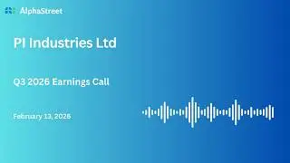 PI Industries Ltd Q3 FY2025-26 Earnings Conference Call