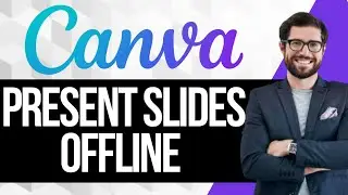 Как презентовать слайды Canva офлайн