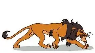 How to draw Scar, Disney Villain