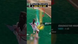 Wrecker Revolver is TOO OP in Fortnite Season 4! 🤯 #fortnite #shorts #fortniteclips