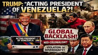 Trump Posts Himself as President of Venezuela &mdash; International Community Reacts!