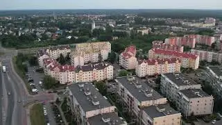 Białystok - os. Leśna Dolina i Słoneczny Stok z drona 4K