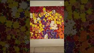 #acryl #canvas #art #painting #artwork #flowers #canvas 120x100#slovakia