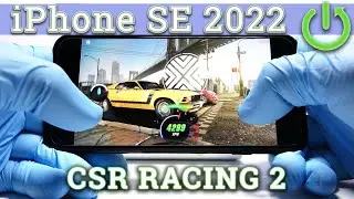 Apple iPhone SE 2022 - CSR Racing 2 | Gaming TEST 😱| A15 Bionic