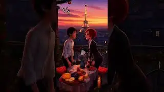 A Magical Parisian Evening: Rooftop Christmas Dinner with Remy, Linguini, and Colette!