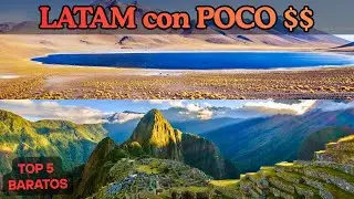 Viajar BARATO En America Latina | PAISES Baratos Para Viajar