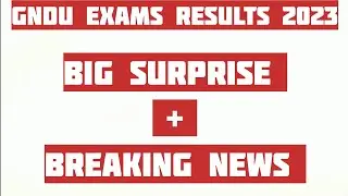 GNDU Results News Big Surprise 😱 + Big Breaking News 😱 2023 || Gndu Odd Semester Exams Results 2023