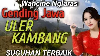 WANCINE NGLARAS GENDING JAWA ULER KAMBANG - SUGUHAN TERBAIK GENDING KLASIK PALING LAWAS