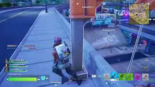 Rare Deadeye Assault Rifle Mad Max Battlewood Boulevard Overpass Kill #fortnite #fort #headshot