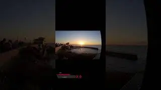 Sunset timelapse from La Jolla CA